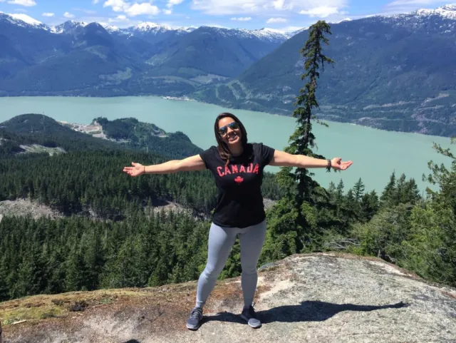 Trilha no Petgill Lake – Squamish – Canadá