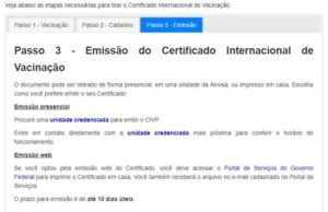 CIVP - Passo 3 - Emissão Certificado